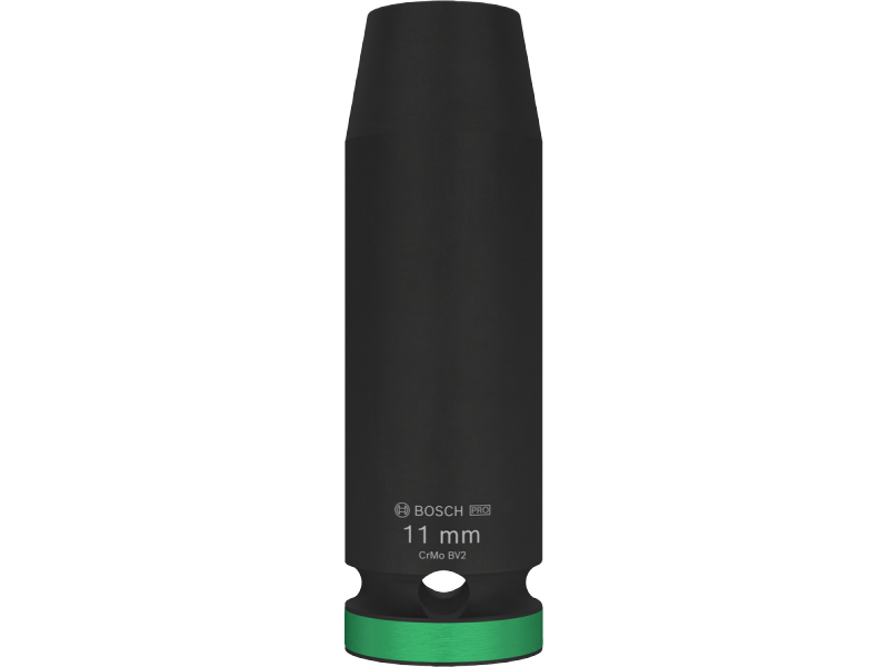 PRO Impact Socket Bosch, 1/2, 11mm, dolgi, 2608003045